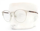 Gucci Eyeglasses GG0298OK 003 Shiny Silver Brown Havana 52MM No Case New. Price: $115.00.