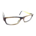Prada Vpr 06O EAP-1O1 Brown Eyeglasses Frames 53-17 145 Italy Designer Women Pre-owned. Price: $59.99.