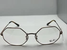 Ray-ban RB1982V Octagon 51/19 140 Copper Eye Frames New 2364. Price: $129.00.