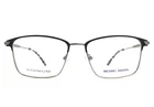 Michael Adams Eyeglasses Frames MA-636 Black/gun Gunmetal Square 53-17-145 New. Price: $51.99.