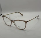 Vogue 5239 2735 Brown Gold Authentic Designer Eyeglasses 54-16 Demo Lenses New. Price: $78.74.