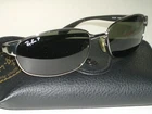 Ray Ban RB3247 004/58 59 17 3P Gunmetal/black Sleek Polarized Sunglasses Pre-owned. Price: $195.99.