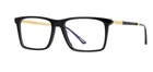Chopard VCH343 0700 55 Full Rim Black Rectangle Glasses Made In Italy New. Price: $299.99.