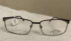 Oscar De Renta Osm 826WM Semi Matte Black Gun Eyeglass Frames 56-15-140 New. Price: $27.99.
