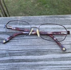 Anne Klein Glasses Metal Rim Frames Red Tortoise Color AK9107 Pre-owned. Price: $29.99.