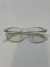 Lenscrafters EC2004 1003 Eyeglasses Frames Transparent Oval 49-21-145 Pre-owned. Price: $17.80.