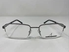 Blueprints Bp 21 Gunmetal 53-19-145 Half Rim Eyeglasses Frame BK16 New. Price: $42.50.