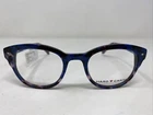 Hard Candy HC26 Ttblu 48-21-140 Blue Tortoise Full Rim Eyeglasses Frame 5932 New. Price: $40.00.