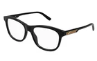 Gucci GG1292O 001 55MM Square Black Unisex Eyeglasses With Demo Lens New. Price: $169.00.