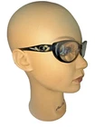 Bvlgari 4057-B 5209 Black Stone Crystal Design Eyeglass Frames 52/17/135 Italy Pre-owned. Price: $59.99.