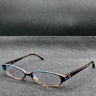 Escada Ves 018L Eyeglasses **frame Only** Brown/blue 52-15-140 Used Pre-owned. Price: $26.00.