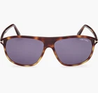 Tom Ford Sunglasses Prescott Brown Tortoiseshell Square FT1027 Tf 52E New. Price: $179.00.