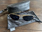 Oakley OO4054-16 Caveat Polished Gold W/ice Iridium Lens Authentic 60MM Euc Pre-owned. Price: $95.00.