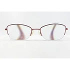 Elle Eyeglasses Womens Burgundy EL13427 Wi Half Rim Frames 50-18-135 Pre-owned. Price: $31.99.