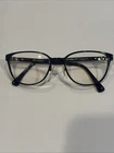 Vogue Eyeglasses, Frames Only, 4062-B 5051, 52-18-140, Metal/plastic, Blue Pre-owned. Price: $21.95.