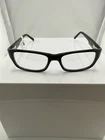 Walmart Eyewear WPLM700-001 Black Full Rim Rectangular 53-17-140 Nwt New. Price: $18.00.