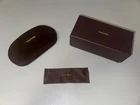 New Authentic Tom Ford Sunglasses/eyeglasses Case -comes W/ Cleaning Cloth & Box. Price: $17.99.