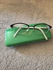 Kate Spade New York Eyeglasses Roberta 0JBM-135 Black With Hard Case Pre-owned. Price: $29.99.