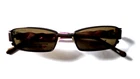 Easyclip S2505 Brown-purple Unisex Square Full Rim Eyeglasses Frames 50-17-135 New. Price: $50.25.