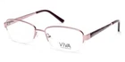 Viva Eyewear VV4512 072 Purple Eyeglasses Butterfly Half-rim Frame 54-17-135 New. Price: $79.60.