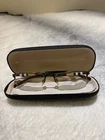 Burberry Eyeglasses, Frames Only, 1282 1008, 55-18-145, Metal, Italy Pre-owned. Price: $59.00.
