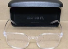 Nike Cold Insert 7026 900 52/18 140 Clear Full Rim Eyeglass Frame Only W/ Case Pre-owned. Price: $38.99.