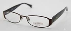 Coach Women HC5019 Satin Brown Full Rim Authentic Eyeglass Frames 50-16-135 Pre-owned. Price: $67.57.