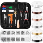 Thrilez Wire Wrapping For Jewelry Making, Repair And Beading Supplies Kit Wit... New. Price: $32.40.
