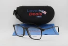 New Prada Vpr 01W-F 07F-1O1 Black Gunmetal Authentic Eyeglasses 54-18. Price: $158.76.