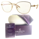 New Philippe Charriol PC71034 C03 Shiny Pink Gold Optical Frame Eyeglasses. Price: $152.99.