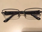 New W/ Case 8 Vogue Eyeglasses VO3779-B- 352 Black Metal Frames 53-17-135 Prs. Price: $99.00.