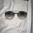 Ray-ban RB3748M Scuderia Ferrari Coll Black & Yellow, Gray Gradient Pre-owned. Price: $85.00.