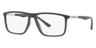 Emporio Armani Rectangle Eyeglasses EA3221 5126 54MM Matte Grey - New. Price: $54.60.
