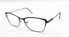 New Ann Taylor AT108 C03 Matte Teal Blue Black Gold Authentic Eyeglasses 52-16. Price: $84.46.