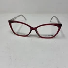 Cn Be Seen 96 53-15-143 Red Clear Flex Hinge Eyeglasses A476 New. Price: $67.20.