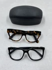 Salvatore Ferragamo Multicolor Tortoise Black Frame Eyeglasses Pre-owned. Price: $67.99.