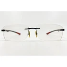 Ray-ban Rb 8404 2509 Titanium Rimless Mens Eyeglasses Frame 53-16-140 Pre-owned. Price: $69.99.