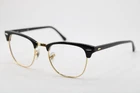 Ray-ban Rb 3016 Clubmaster W0365 Black Gold Authentic Frames Eyeglasses 51-21 New. Price: $120.00.
