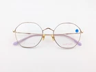 Jill Stuart Eyeglasses, Frames Only, Paula, JS70044 C02, 51-20-140,GOLD/LAVENDER Pre-owned. Price: $29.99.
