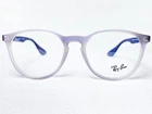 New Ray Ban Clubround RB7046 5486 Purple/blue Irridescent Eyeglasses Frames 51MM. Price: $85.99.