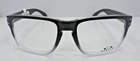 Oakley Holbrook OX8156-0656 56/18 137 Polished Black Clear Fade Nwt Demo New. Price: $100.00.