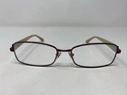 Vogue Eyewear 3822-B 812 54-17-135 Burgundy Full Rim Eyeglasses Frame BS06 Pre-owned. Price: $24.00.