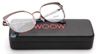 New Woow Tres Chic Col 0910 Carambar Eyeglasses Frame 52-17-140 B46. Price: $184.99.