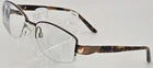 Elle EL13392 Brown Semi Rimless Tortoise Eyeglasses Frames 52-17-135MM R1 Pre-owned. Price: $25.19.