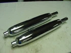 New Bsa A50 A65 Silencers Muffler Set 68-2728, 68-2732, 68-2733, 68-2785 1962-70 Used. Price: $280.00.