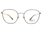 Vogue Eyeglasses Frames VO4178 5140 Purple Gold Oversized Wire Rim 50-18-135 New. Price: $56.44.