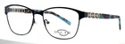 Oscar OSL467 414 Navy Womens Semi Cat Full Rim Eyeglasses 53-16-135 B:40 New. Price: $29.99.
