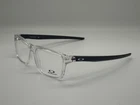 New Oakley OX8164-0257 Polished Clear Eyeglasses Frames Rx 57-17. Price: $126.65.