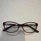 Swarovski Foxy 5155 069 Burgundy Plastic Full Rim Eyeglasses 53-14-140 New. Price: $55.25.