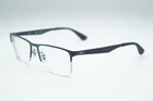 New Ray Ban Rb 6335 2503 Black Gunmetal Eyeglasses Frame Rx 56-17. Price: $99.99.